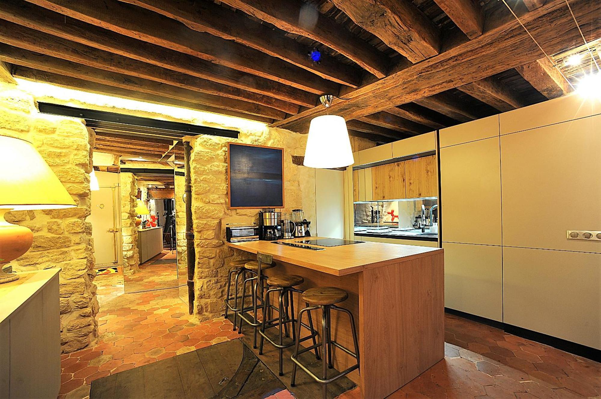 Beautiful Apartment In Historical Marais Paris Luaran gambar